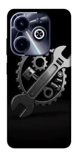 Чохол на Infinix Hot 40i Mechanic v2 фото 1 з 1