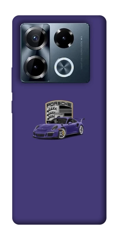 Чохол на Infinix Note 40 Pro 4G Porsche purple фото 1 з 1