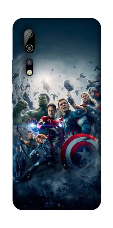 Чехол на ZTE Axon 10 Pro Marvel heroes фото 1 из 1