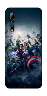 Чехол на ZTE Axon 10 Pro Marvel heroes фото 1 из 1