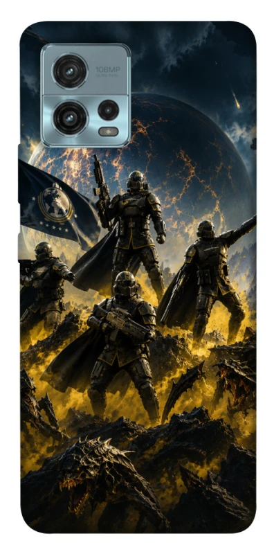 Чохол на Motorola Moto G72 HELLDIVERS фото 1 з 1