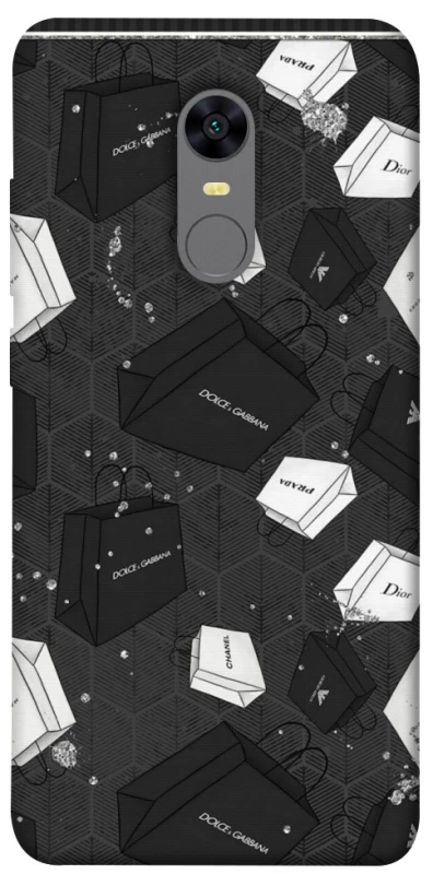 Чехол на Xiaomi Redmi 5 Plus / Redmi Note 5 (Single Camera) Fashion collage ver.3 фото 1 из 1