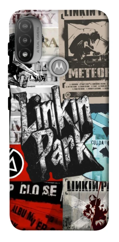 Чохол на Motorola Moto E20 Linkin Park logo ver.2 фото 1 з 1