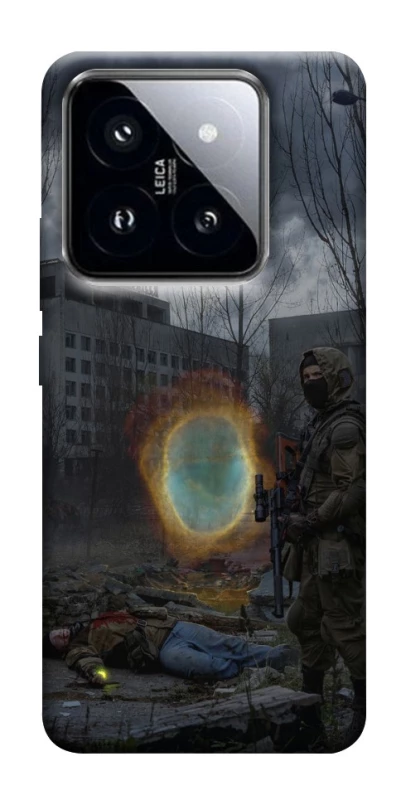 Чохол на Xiaomi 14 Pro Сталкер v6 фото 1 з 1