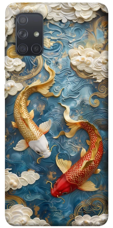 Чехол на Samsung Galaxy A71 Koi carp фото 1 из 1