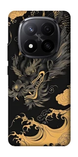Чехол на Xiaomi Redmi Note 14 Pro+ 5G gold dragon фото 1 из 1