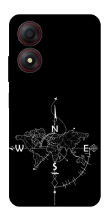 Чехол на ZTE Blade A34 4G Travel Map фото 1 Чехол на ZTE Blade A34 4G Travel Map фото 1 из 1