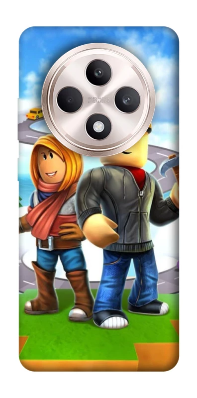 Чехол на Oppo Reno 12 F 4G/5G Roblox Builder Adventure фото 1 из 1