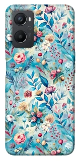 Чехол на Oppo A96 Floral design ver.5 фото 1 из 1