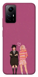 Чохол на Xiaomi Redmi Note 12S Raven & Rainbow Wednesday фото 1 з 1