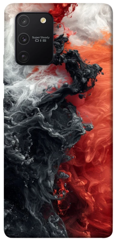 Чохол на Samsung Galaxy S10 Lite Black and Red фото 1 з 1