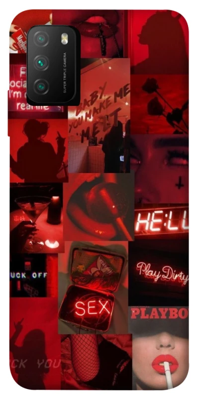 Чехол на Xiaomi Poco M3 Love collage ver.3 фото 1 из 1