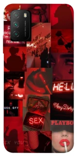 Чехол на Xiaomi Poco M3 Love collage ver.3 фото 1 из 1