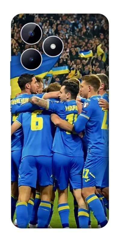 Чехол на Realme Note 50 5G Сборная Украины v3 фото 1 из 1