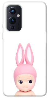 Чехол на OnePlus 9 Minimal Bunny Peek фото 1 из 1