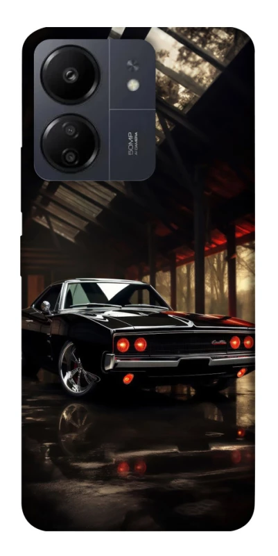 Чехол на Xiaomi Poco C65 Black classic car фото 1 из 1