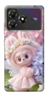 Чехол на ZTE Blade A36 Labubu & Flowers ver.1 фото 1 из 1