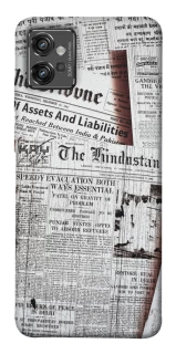 Чехол на Motorola Moto G32 Газеты фото 1 из 1