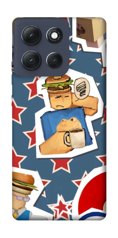 Чохол на Motorola Moto G86 Power Roblox v2 фото 1 з 1