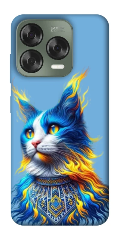 Чохол на ZTE Nubia V70 Design Кіт патріот фото 1 з 1