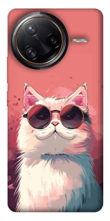 Чохол на Xiaomi Poco F7 Ultra Сat with glasses фото 1 з 1