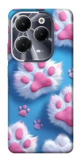 Чохол на Infinix Hot 40 Cat paw фото 1 з 1