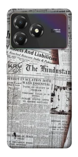 Чехол на ZTE Blade A36 Газеты фото 1 из 1