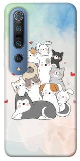 Чохол на Xiaomi Mi 10 / Mi 10 Pro Funny Pets ver.2 фото 1 з 1