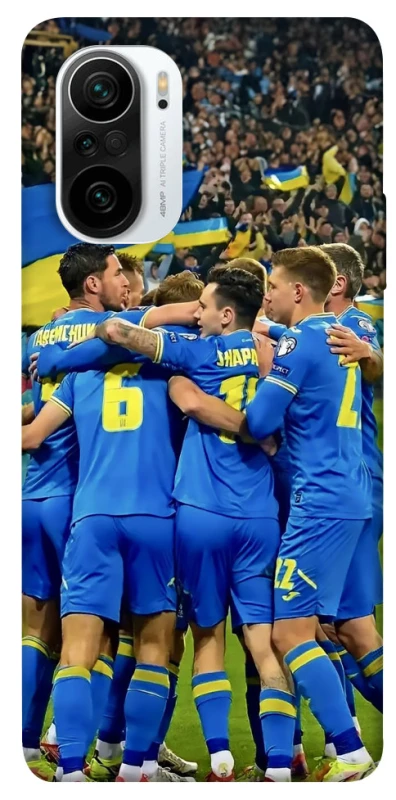 Чехол на Xiaomi Mi 11i Сборная Украины v3 фото 1 из 1
