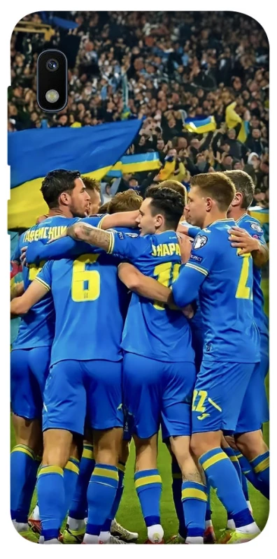 Чехол на Samsung Galaxy A10 (A105F) Сборная Украины v3 фото 1 из 1