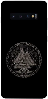 Чохол на Samsung Galaxy S10+ Валькнут v3 фото 1 з 1