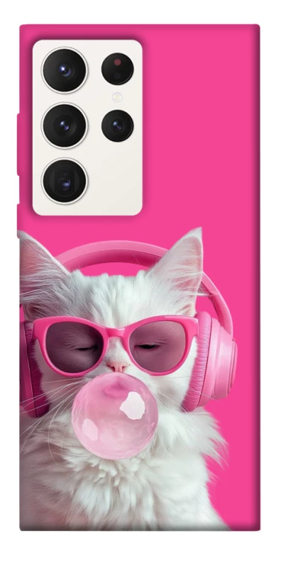 Чохол на Samsung Galaxy S23 Ultra Pink kitty фото 1 з 1