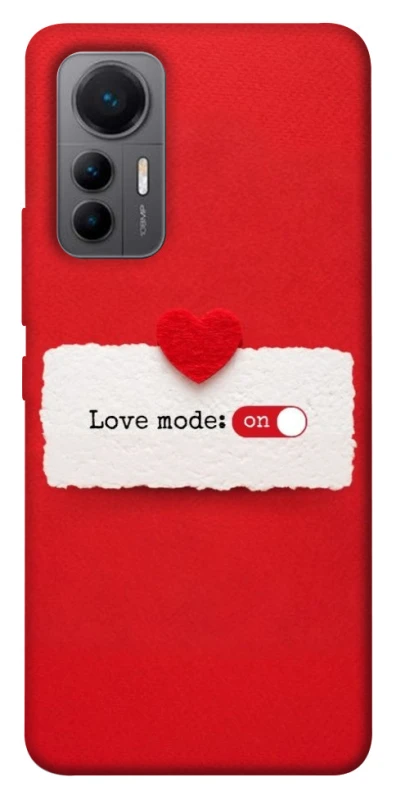 Чохол на Xiaomi 12 Lite Love Mode ON фото 1 з 1