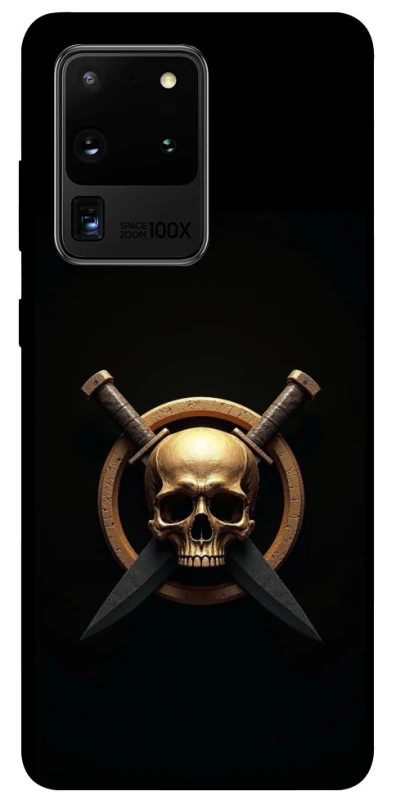 Чехол на Samsung Galaxy S20 Ultra Golden Skull фото 1 из 1