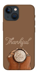 Чохол на Apple iPhone 13 mini (5.4") Thankful coffee фото 1 з 1