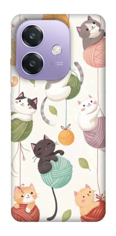 Чехол на Oppo A40m Funny Kittens фото 1 из 1