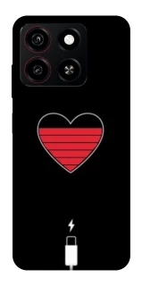 Чохол на ZTE Blade A35 4G Charge your heart фото 1 з 1