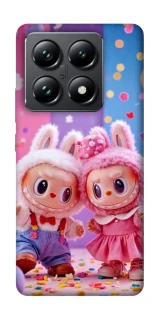 Чехол на Xiaomi 14T Pro Labubu twins ver.3 фото 1 из 1