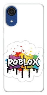 Чохол на Samsung Galaxy A03 Core Roblox logo ver.1 фото 1 Чохол на Samsung Galaxy A03 Core Roblox logo ver.1 фото 1 з 1