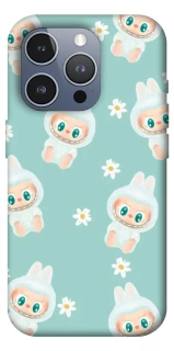 Чехол на Apple iPhone 16 Pro Max Labubu Green фото 1 из 1