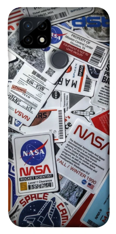 Чехол на Realme C21 NASA ver.4 фото 1 из 1