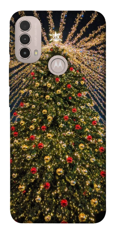 Чохол на Motorola Moto E40 Новорічний v25 фото 1 з 1
