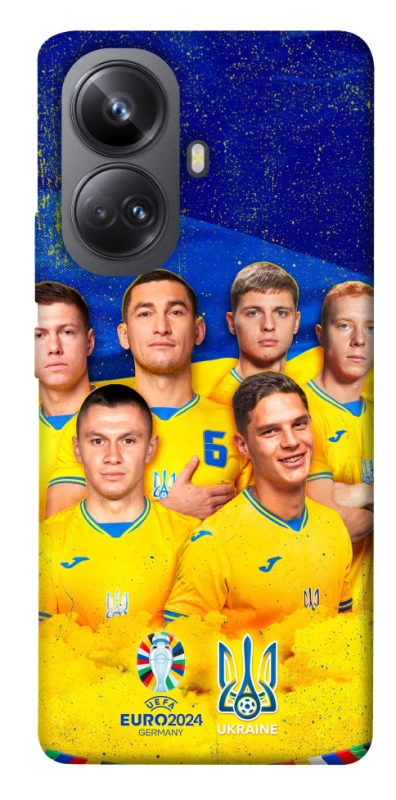 Чехол на Realme 10 Pro+ Сбоная Украины v2 фото 1 из 1