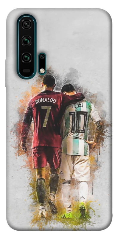 Чехол на Huawei Honor 20 Pro Ronaldo и Messi фото 1 из 1