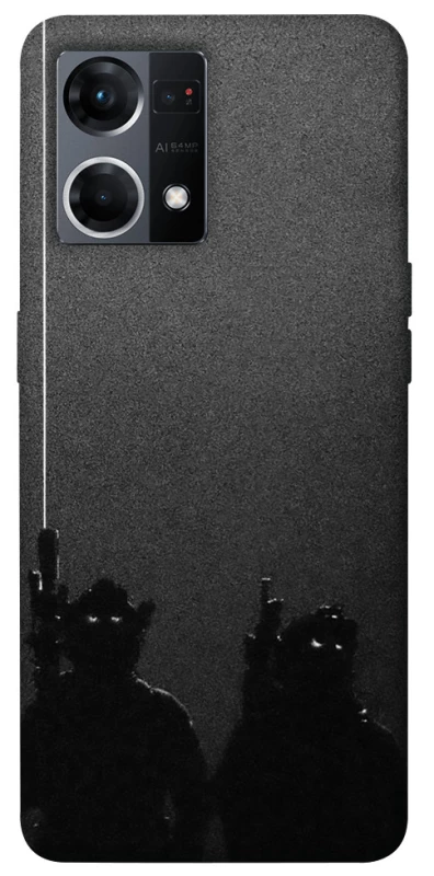 Чехол на Oppo Reno 7 4G Night operations фото 1 из 1