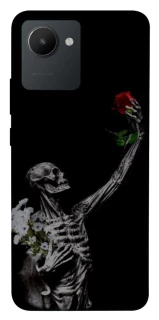 Чехол на Realme C30s Skeleton vs Rose фото 1 из 1