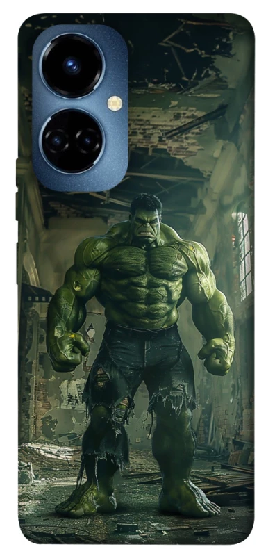 Чохол на TECNO Camon 19 Pro Angry Hulk фото 1 з 1