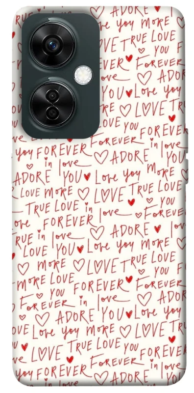 Чохол на OnePlus Nord CE 3 Lite Love aesthetic ver.4 фото 1 з 1