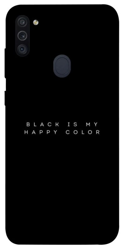 Чохол на Samsung Galaxy M11 Black color фото 1 з 1