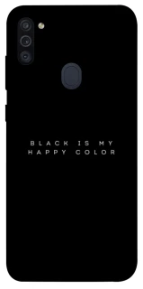 Чехол на Samsung Galaxy M11 Black color фото 1 из 1